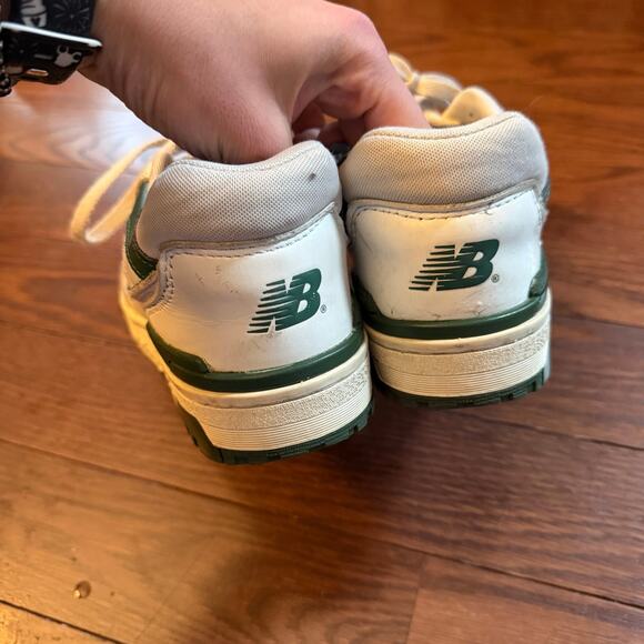 New Balance 550 White Team Forest Green sneakers size 5.5 main image 6